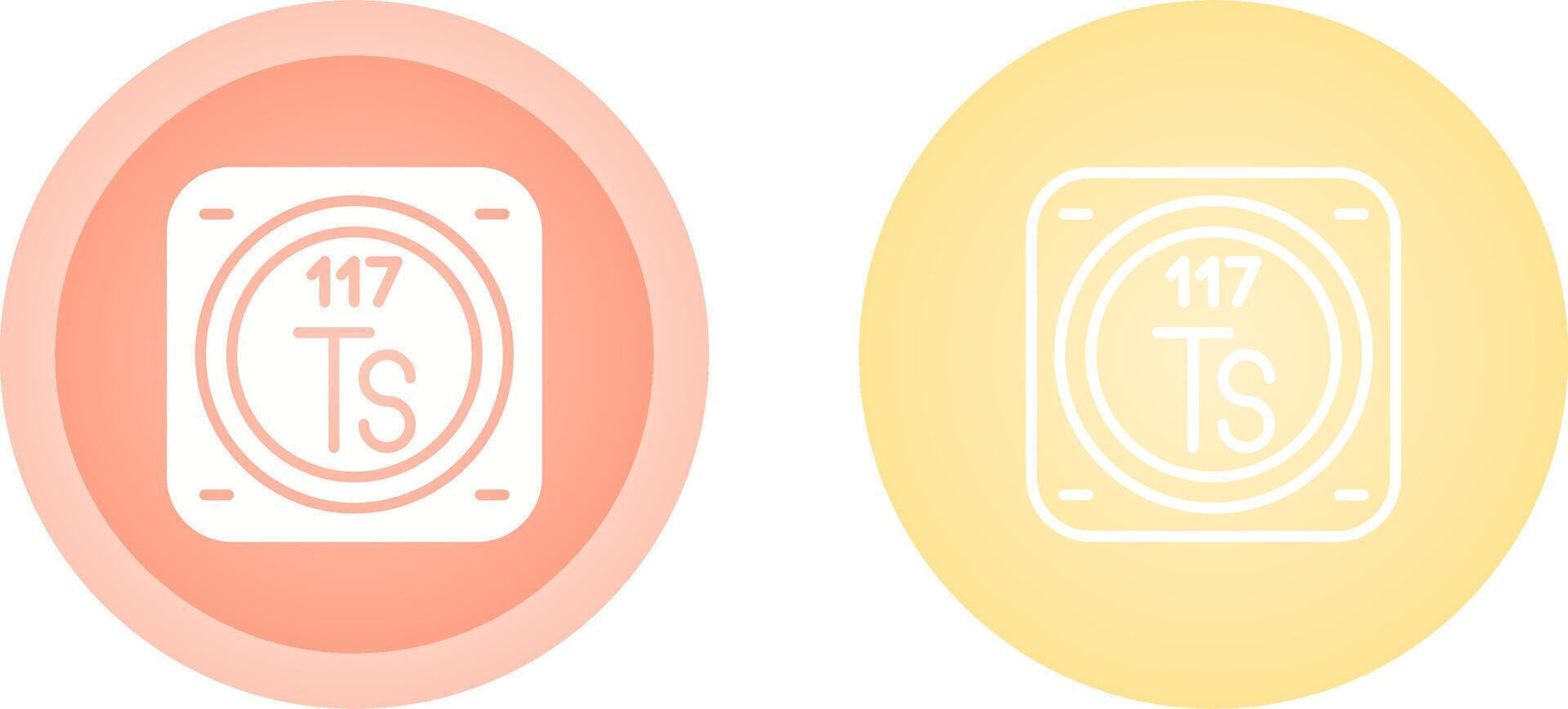 Unique Two Icons Set vector