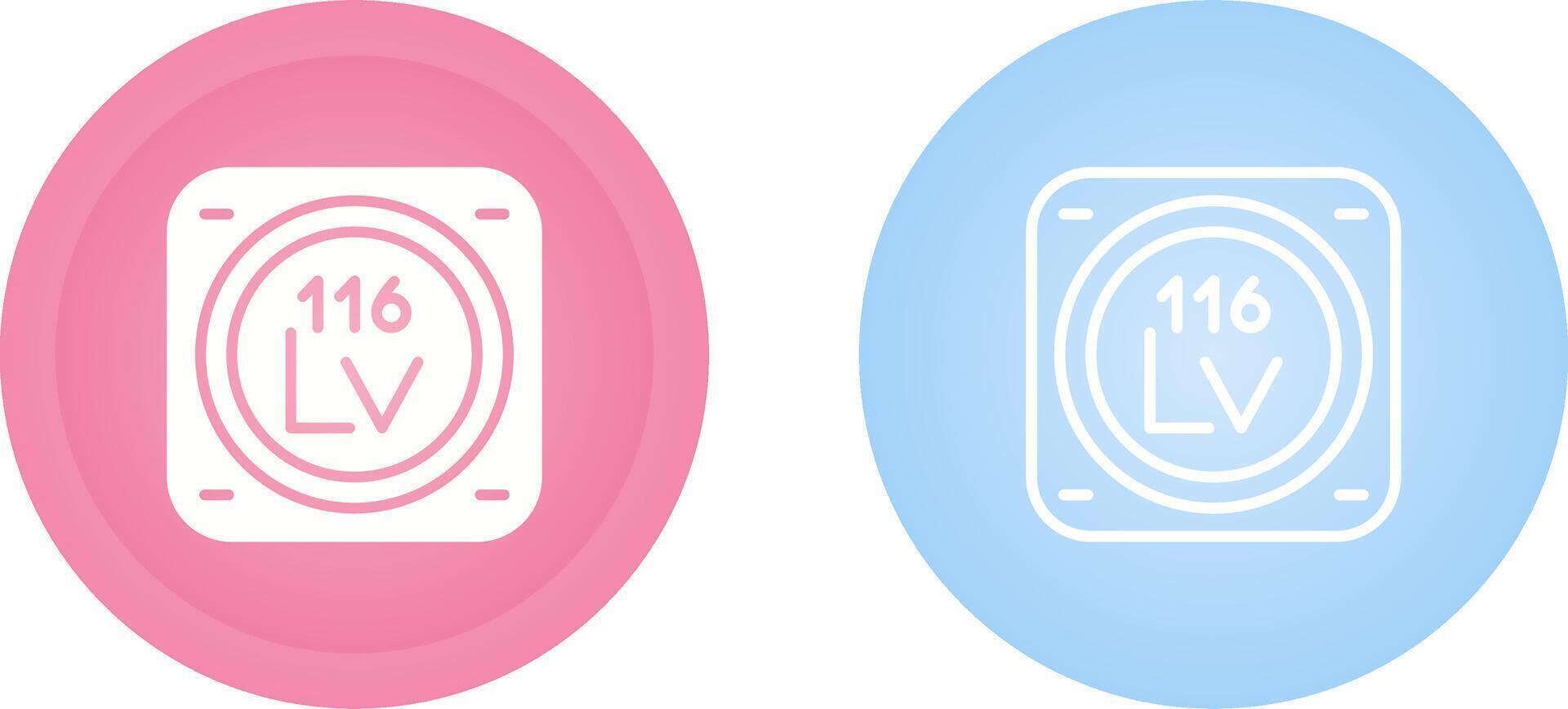 Unique Two Icons Set vector