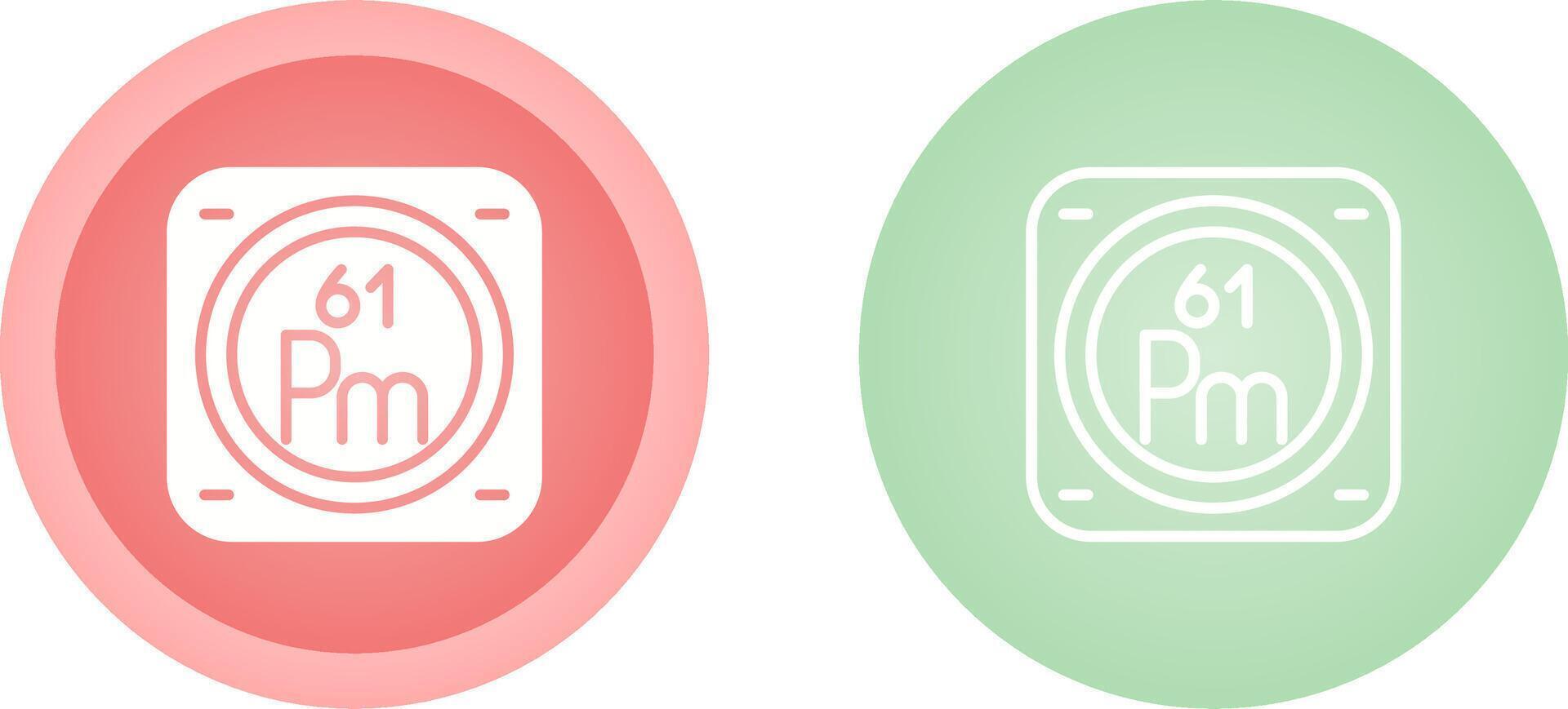 Unique Two Icons Set vector