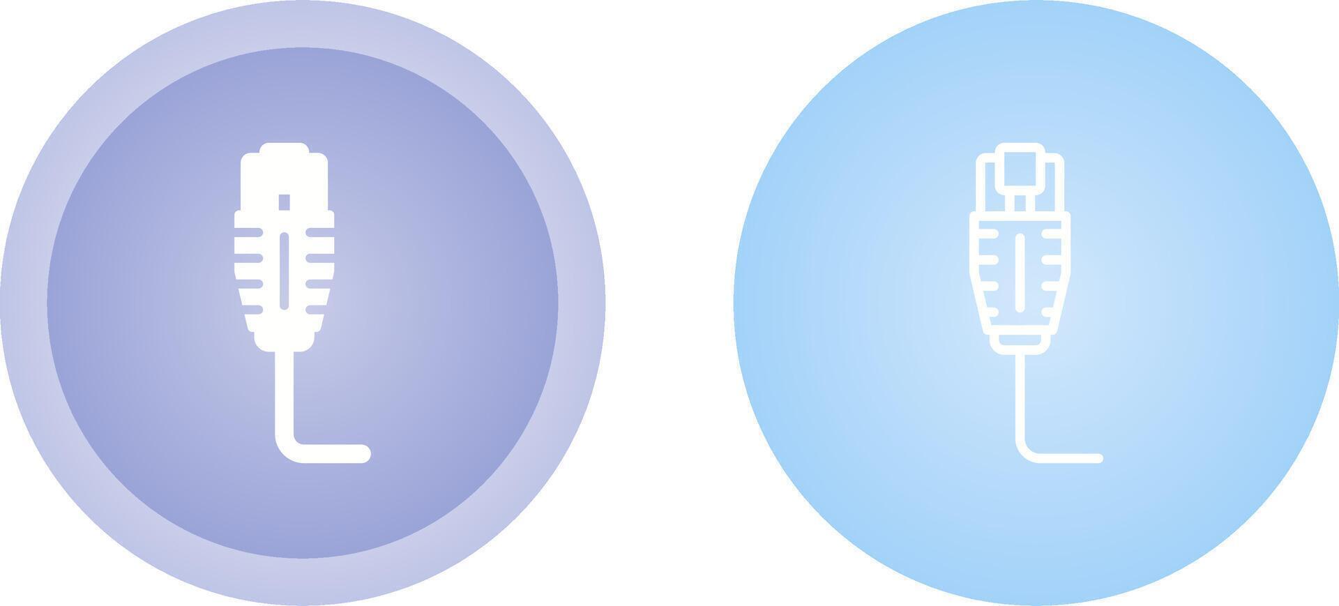 Unique Two Icons Set vector