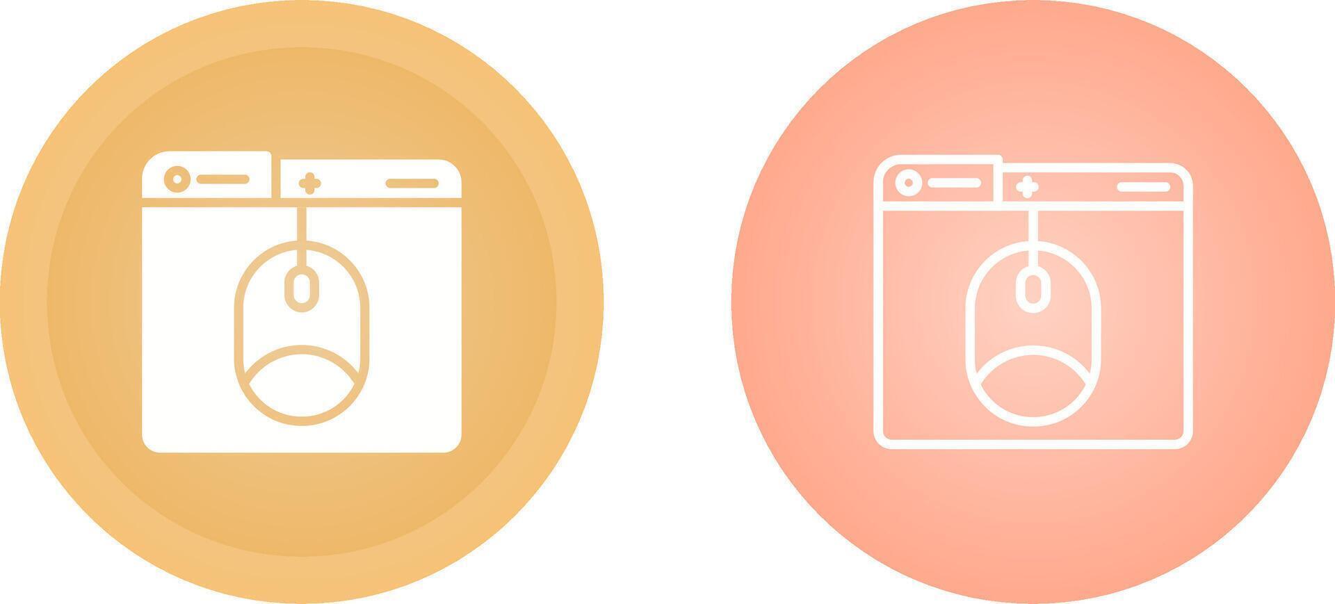Scrolling Vector Icon