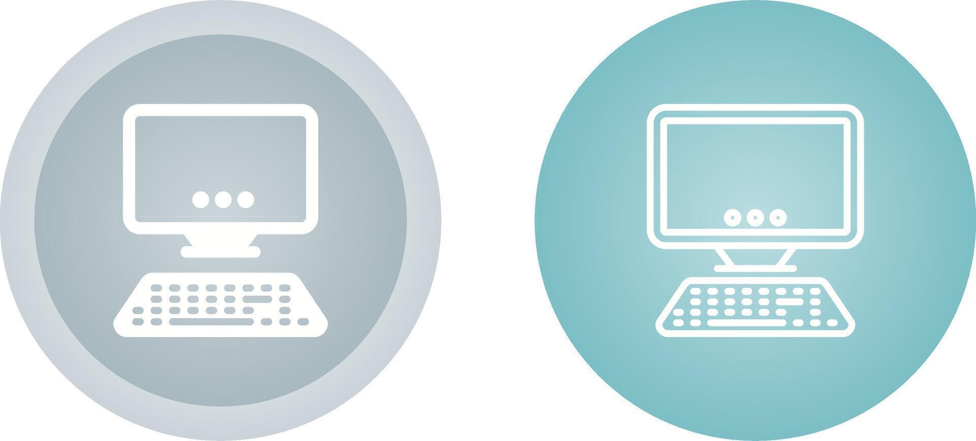 Desktop Vector Icon