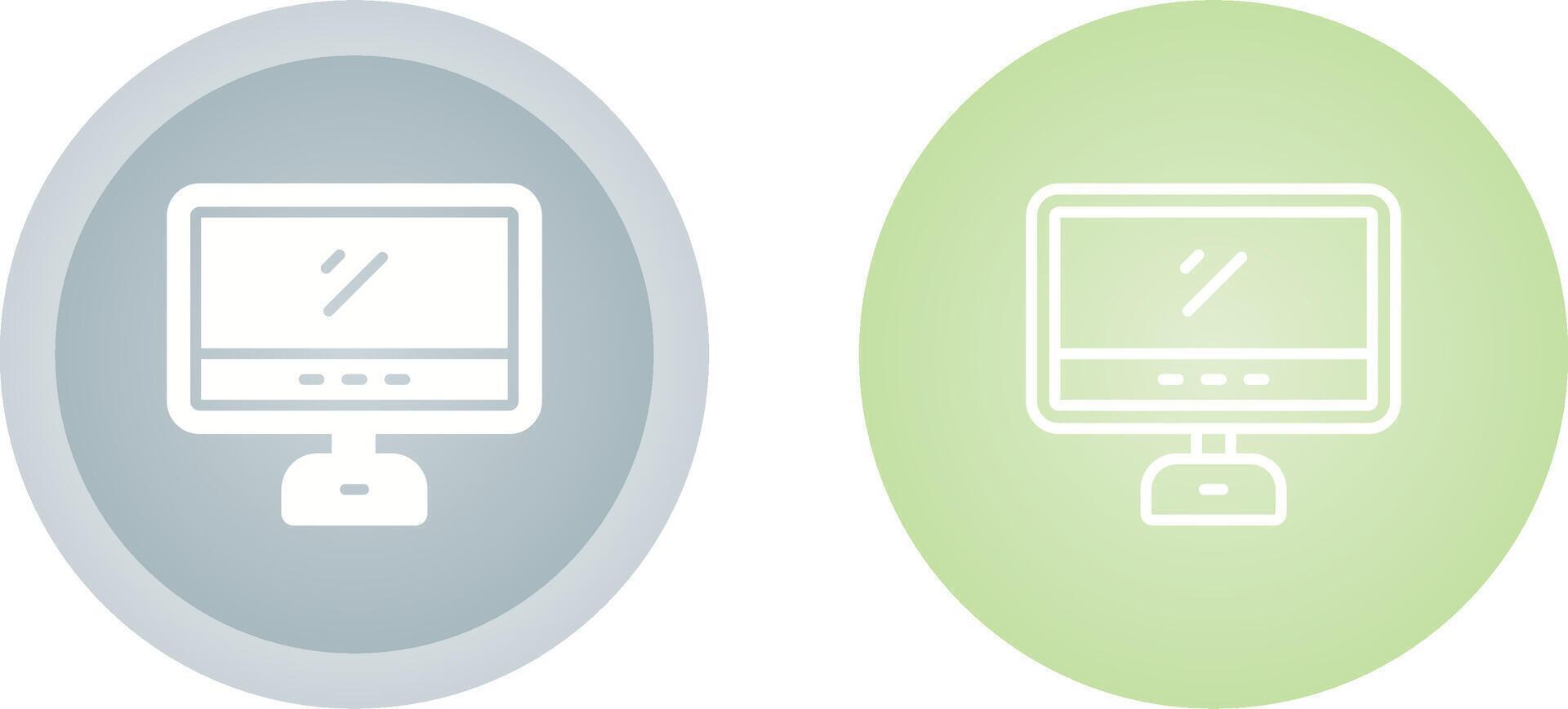 Desktop Vector Icon