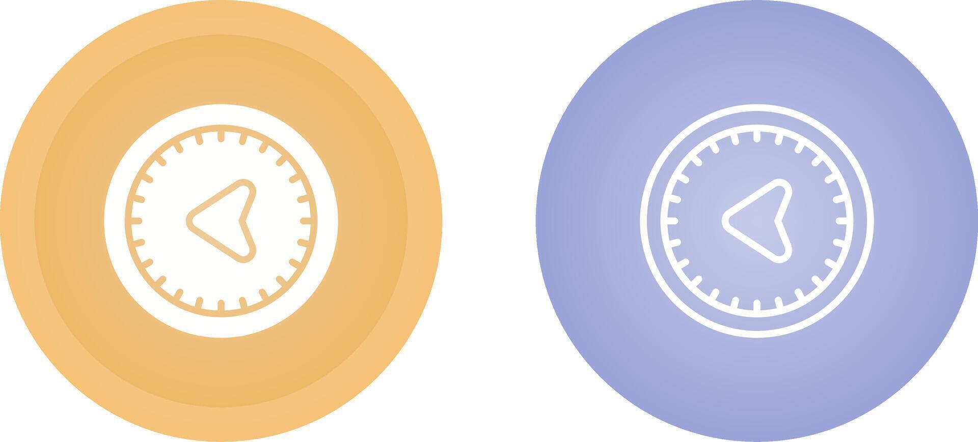 West Vector Icon