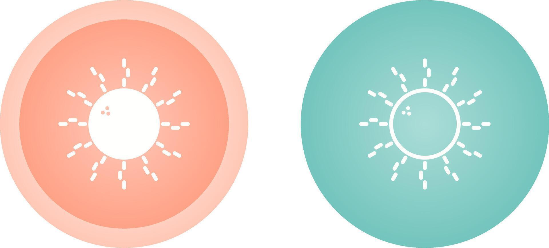 Sun Vector Icon