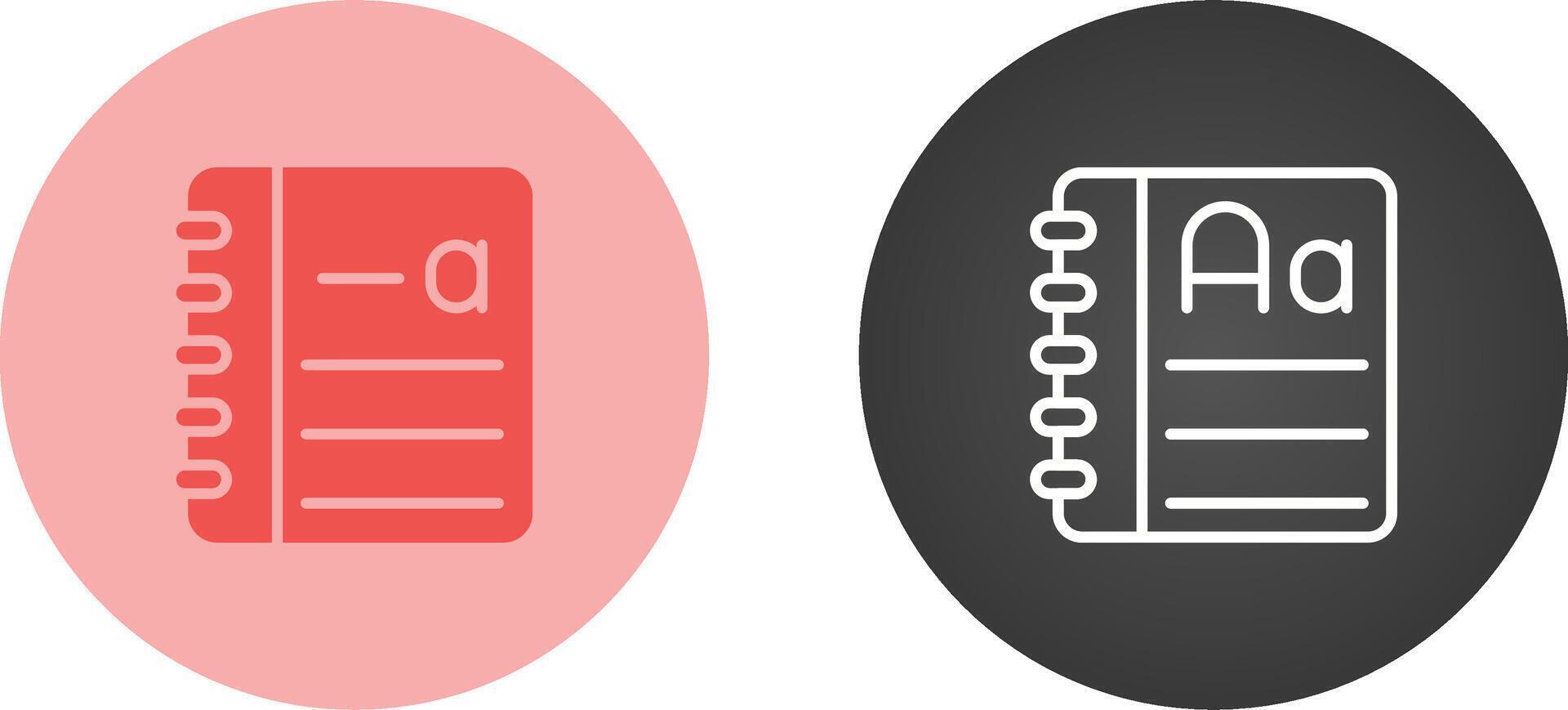 Thesaurus Vector Icon