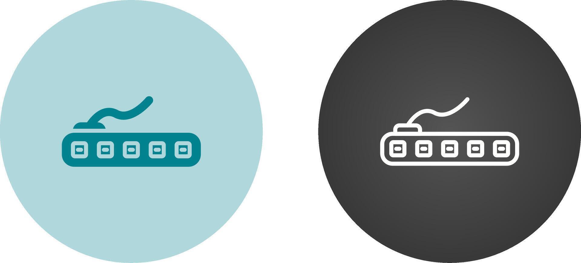 Wi-Fi Enabled LED Strip Vector Icon