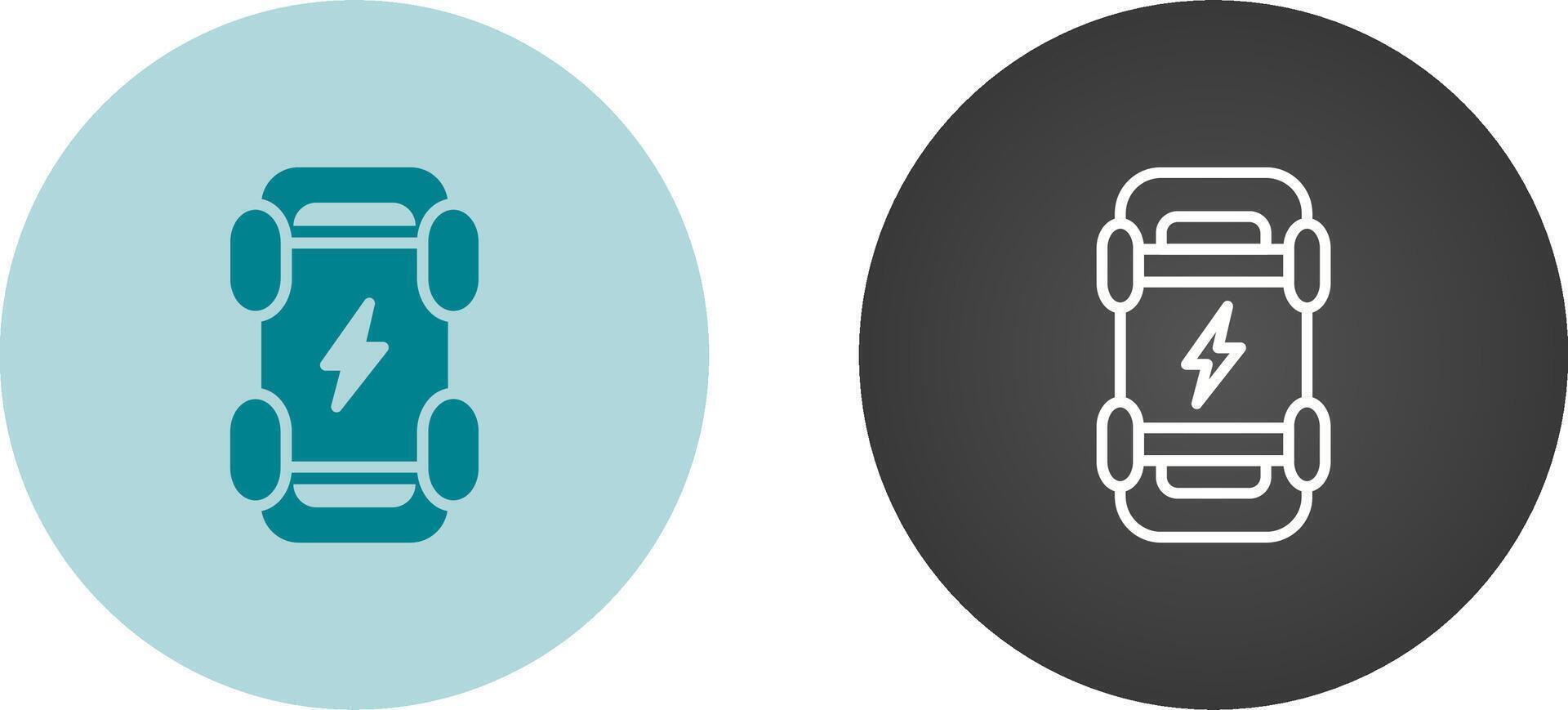 Electric Skateboard Vector Icon