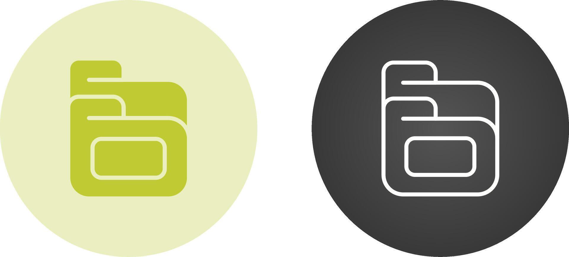 Folders Vector Icon