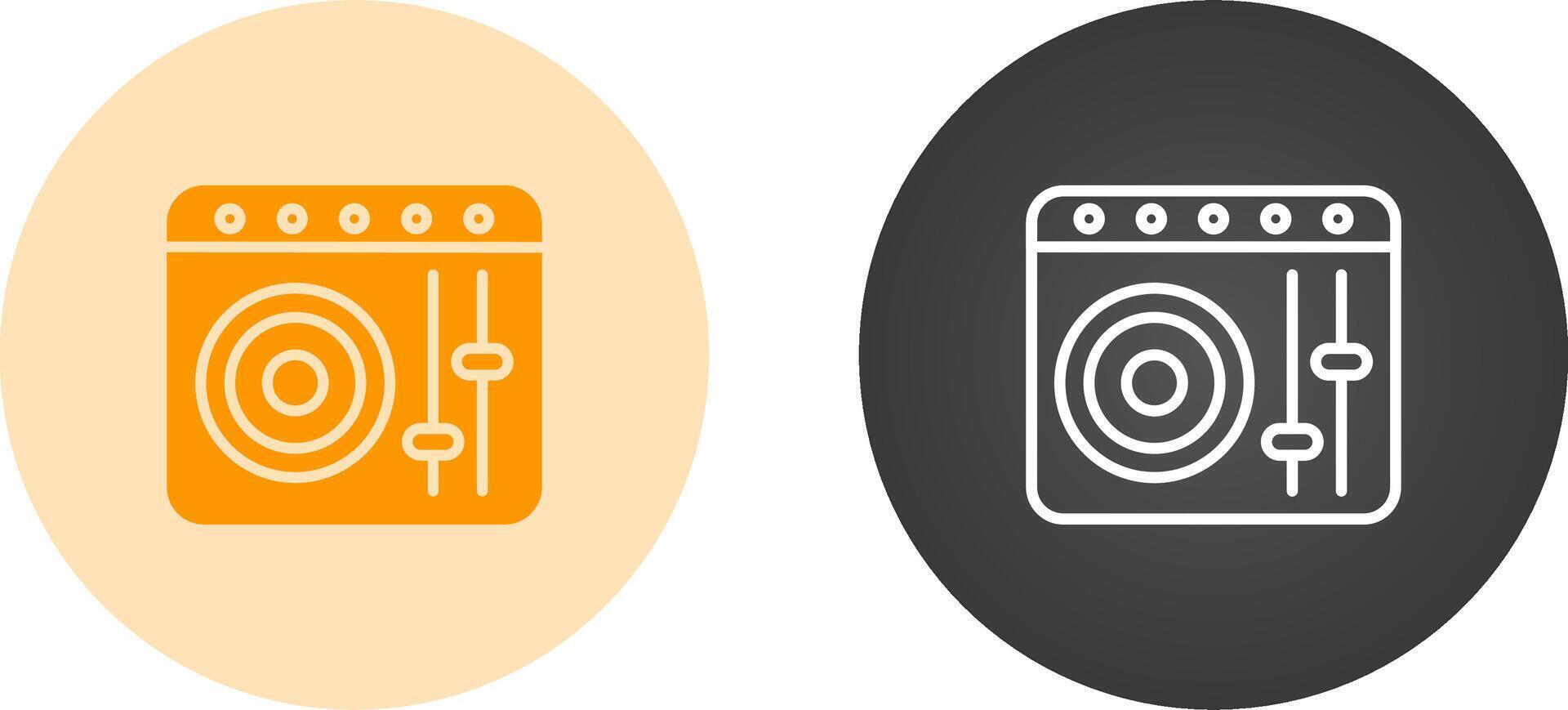 DJ Controller Vector Icon