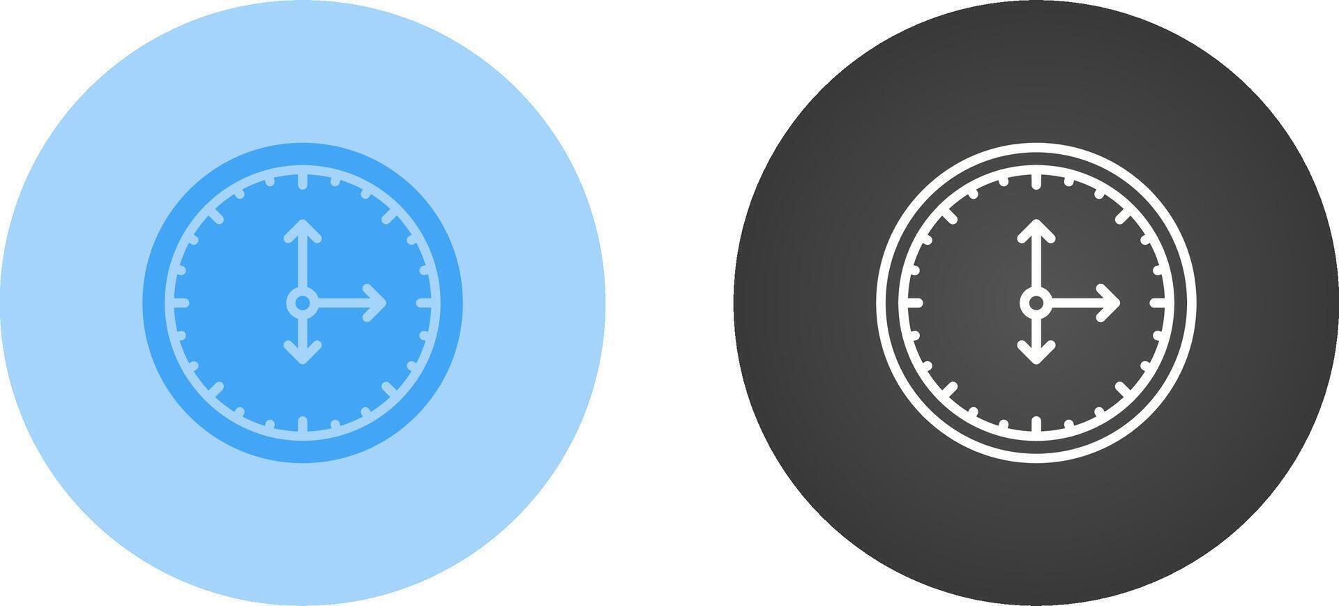 Clock Vector Icon