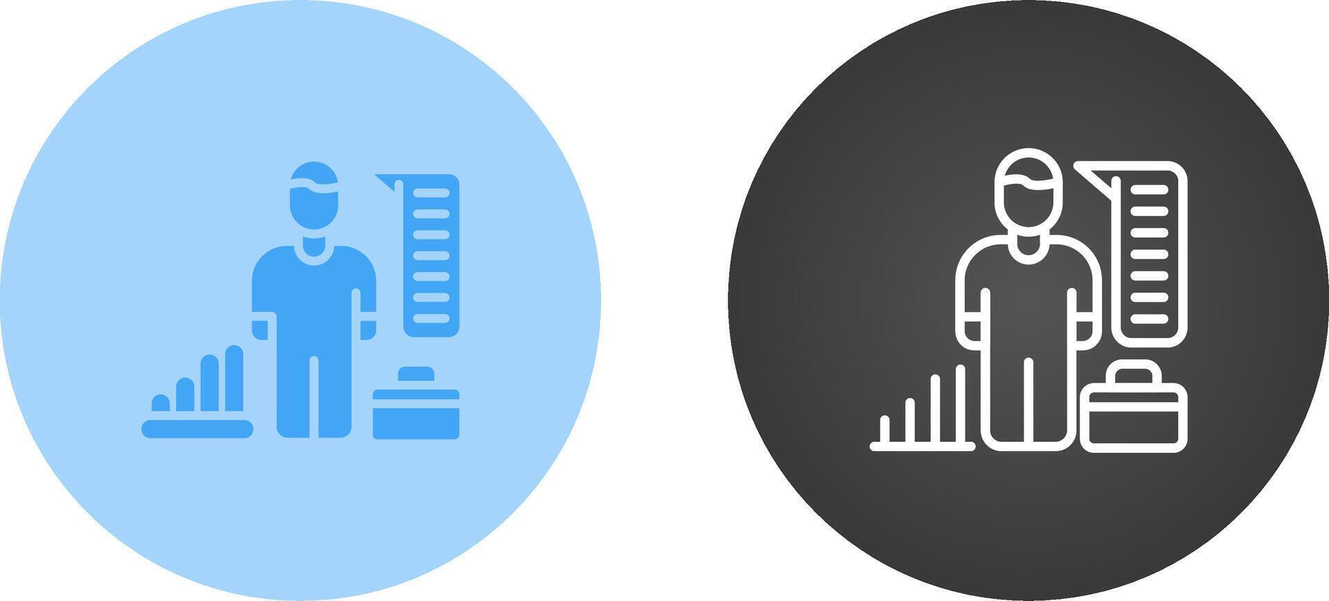 HR Analytics Vector Icon