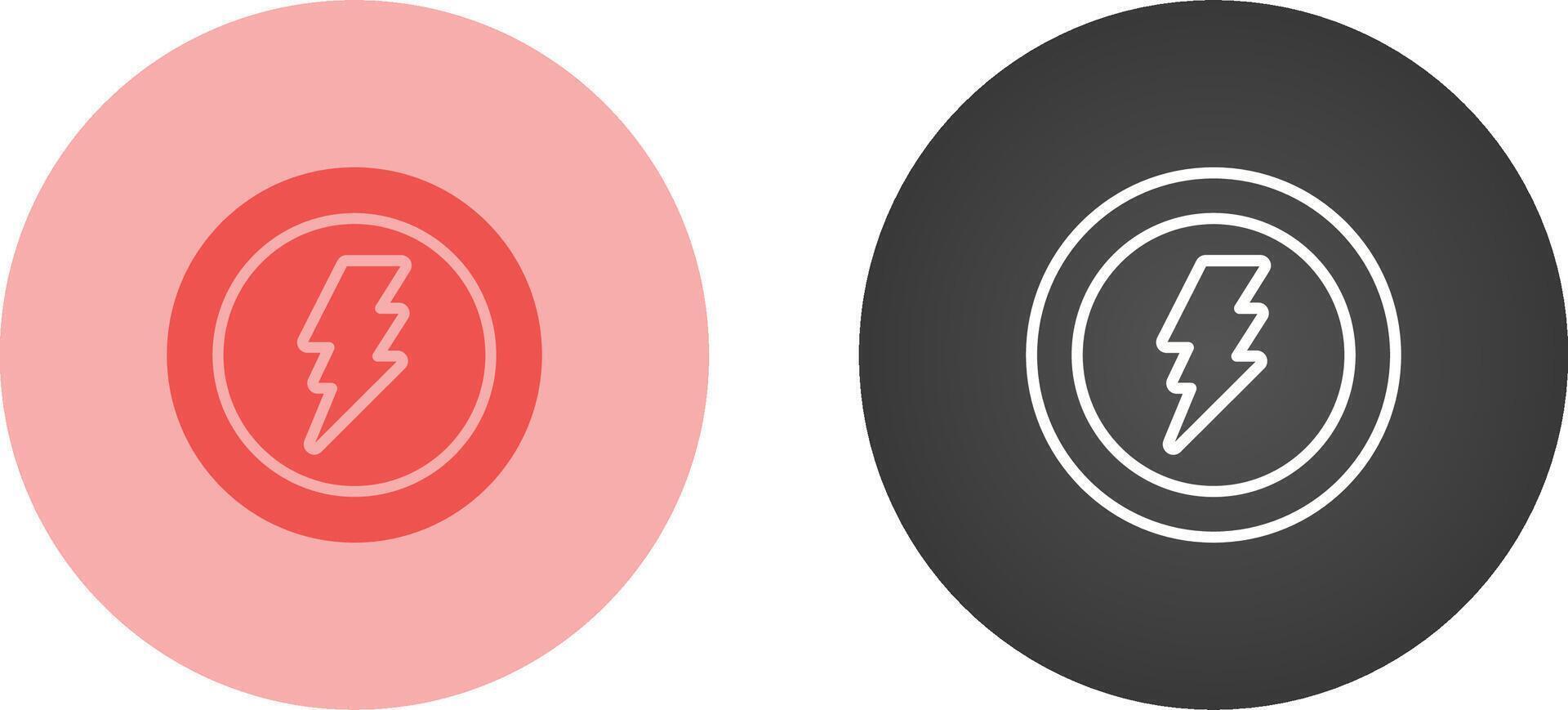 Lightning bolt Vector Icon