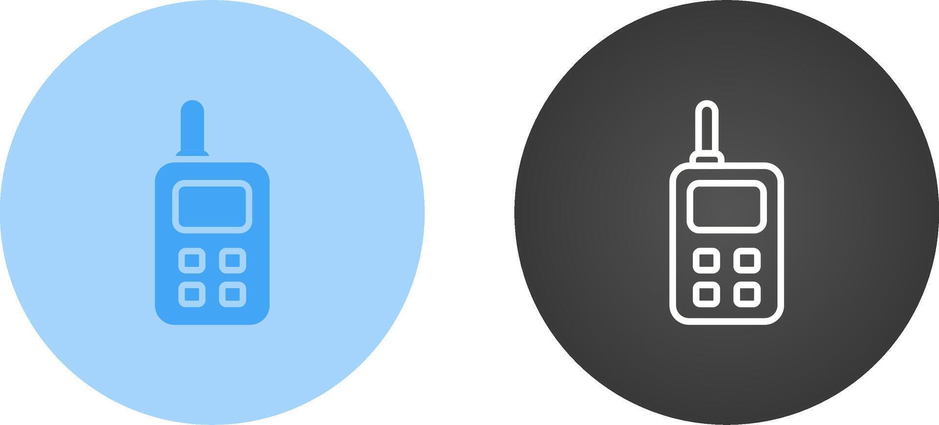 Walkie Talkie Vector Icon