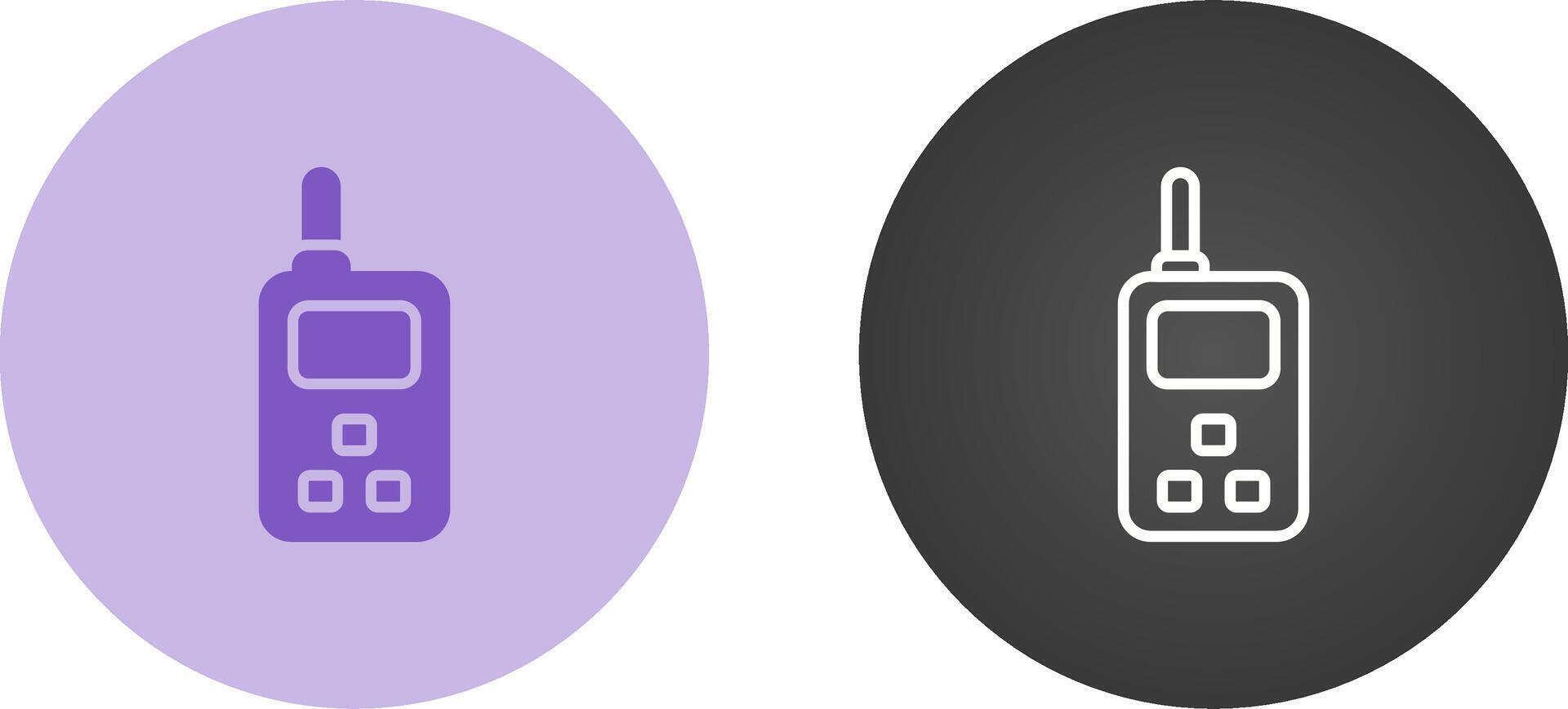 Walki Talkie Vector Icon