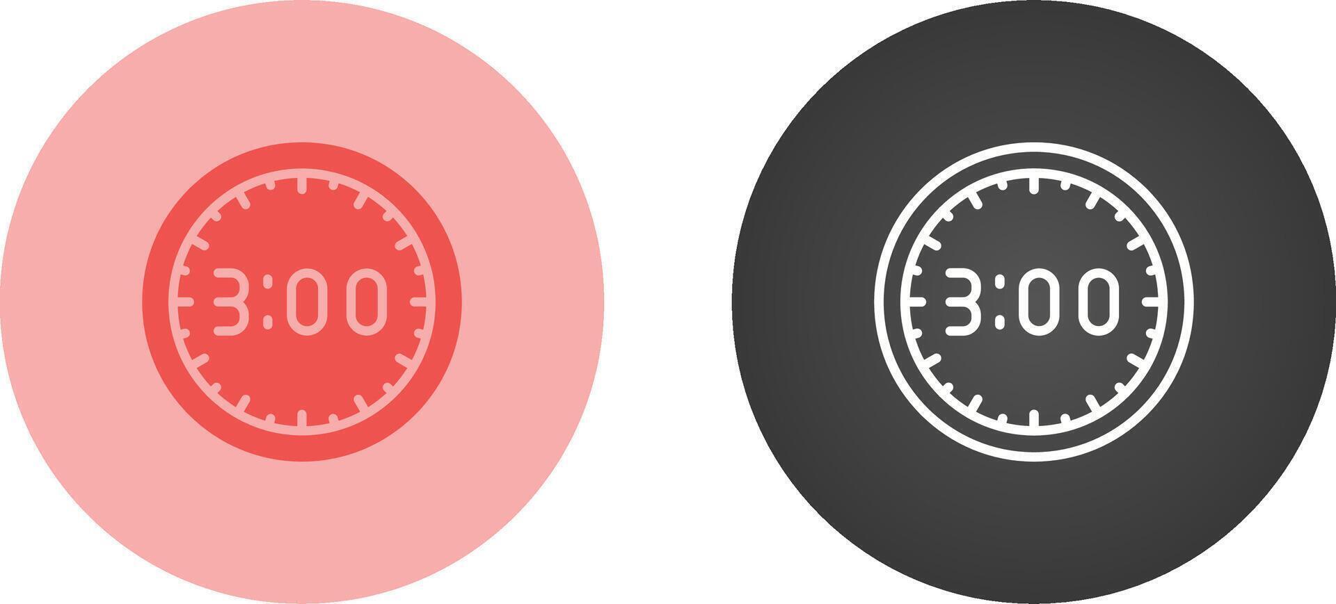 Clock Vector Icon