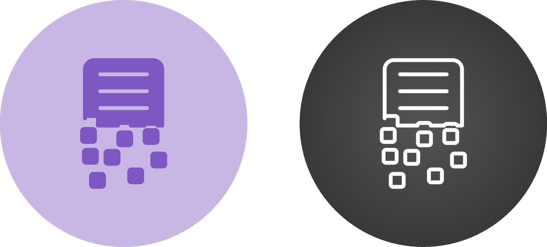 Data Loss Prevention Vector Icon