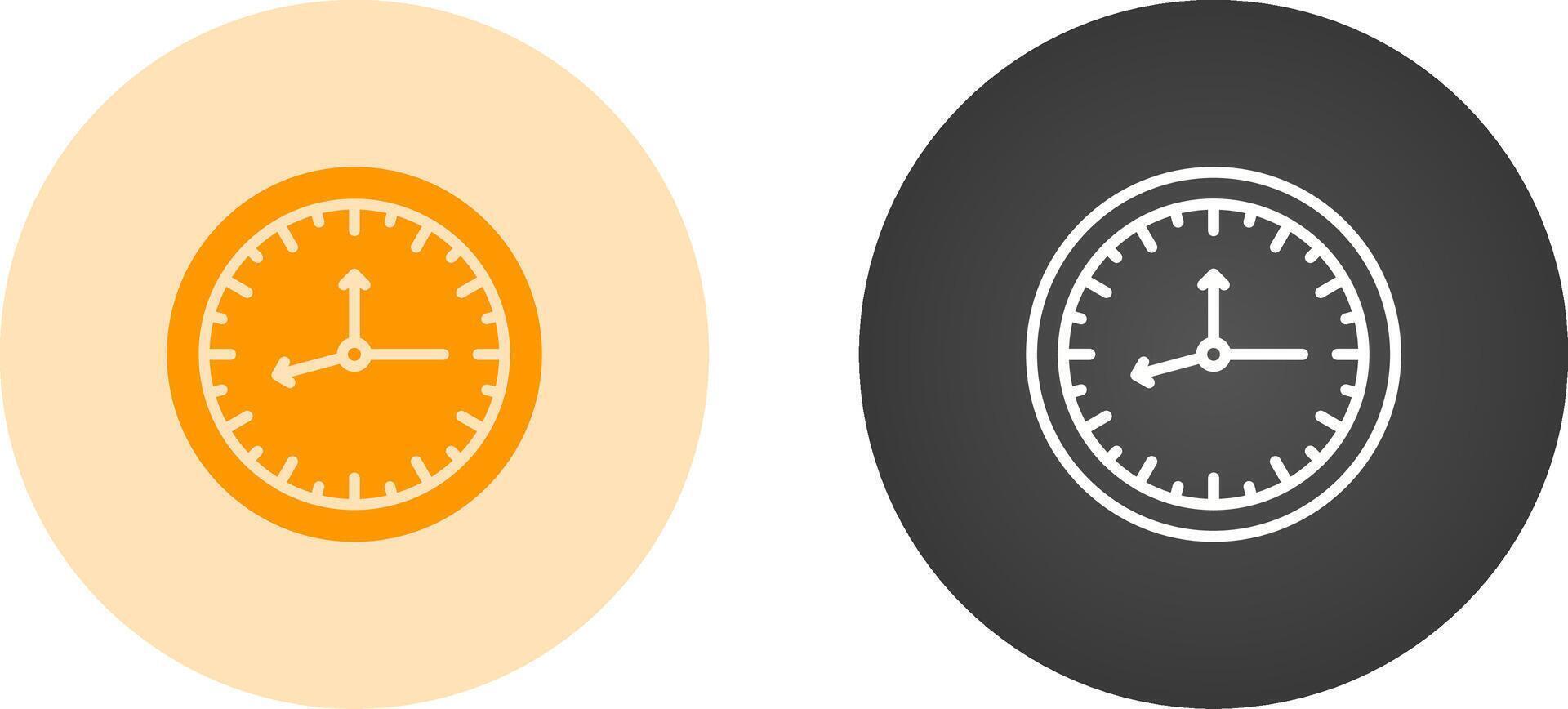 Clock Vector Icon