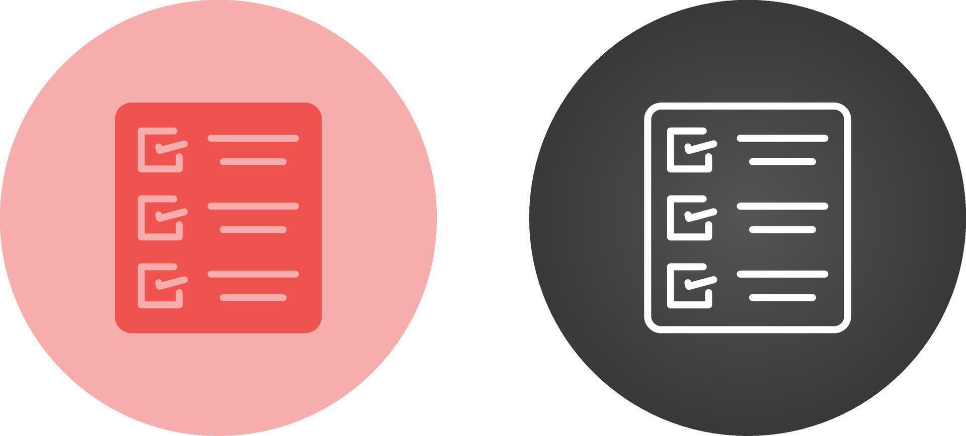 Task list Vector Icon
