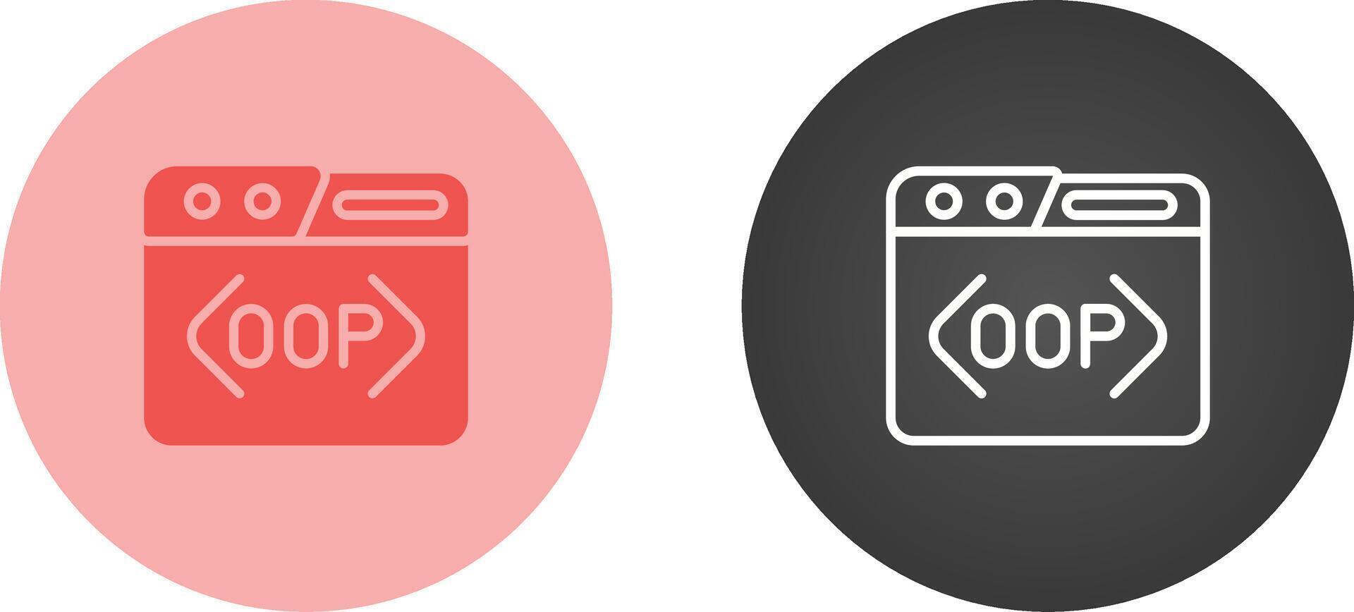 OOP Vector Icon