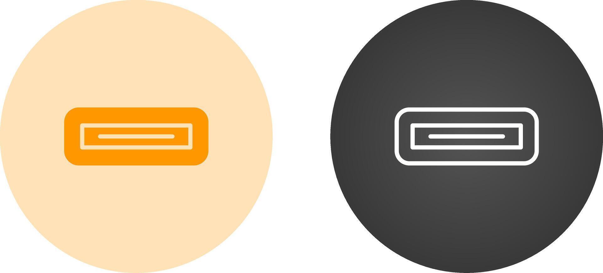 USB Port Vector Icon