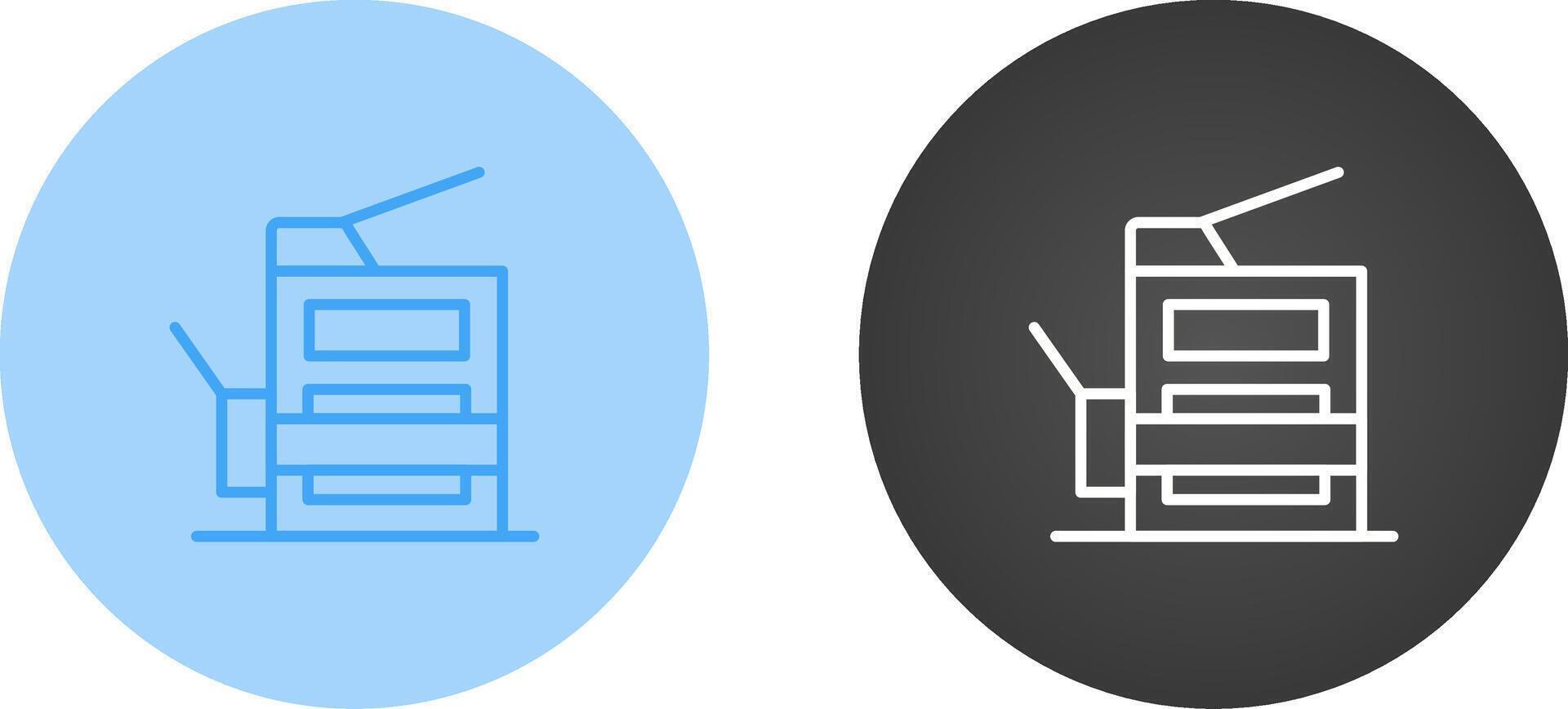 Copy Machine Vector Icon