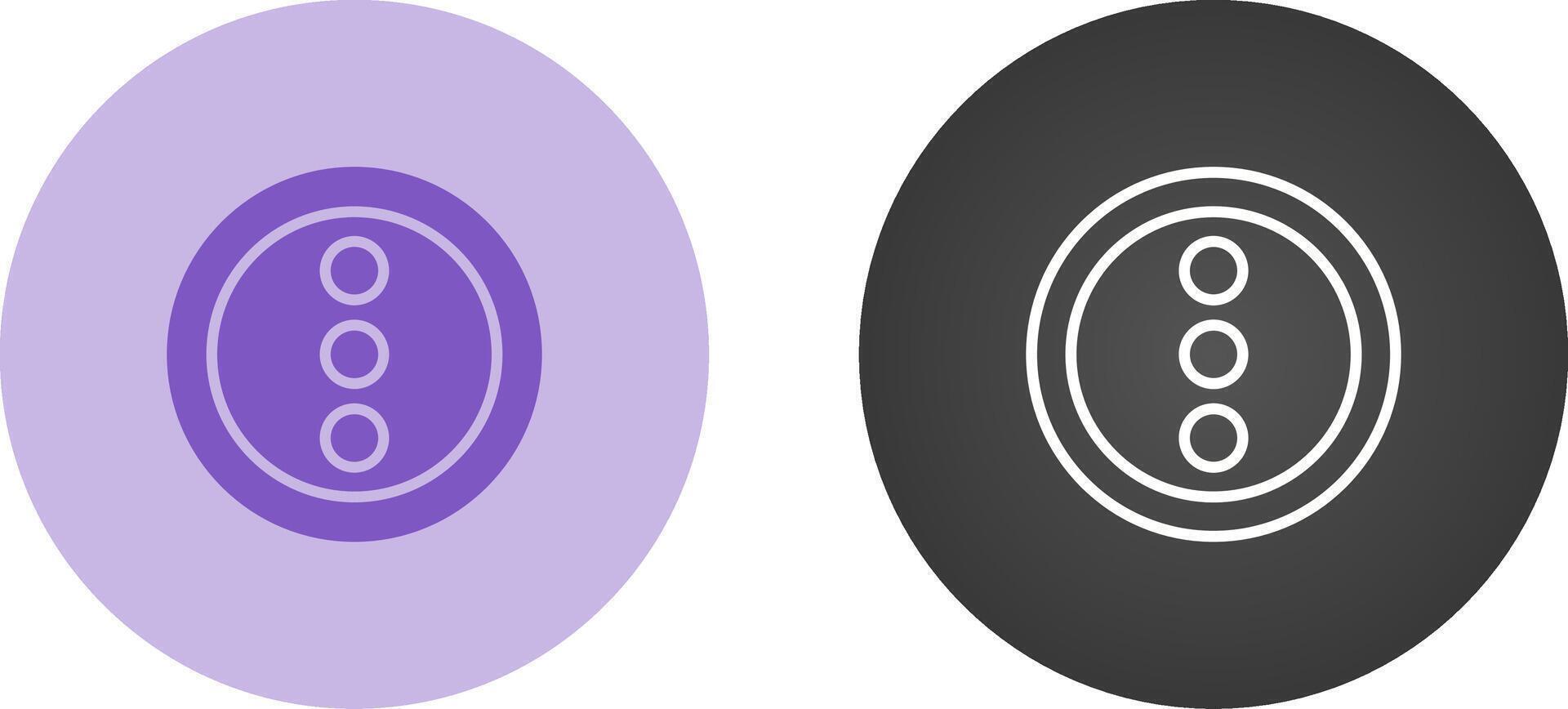 Menu Dots Vertical Vector Icon