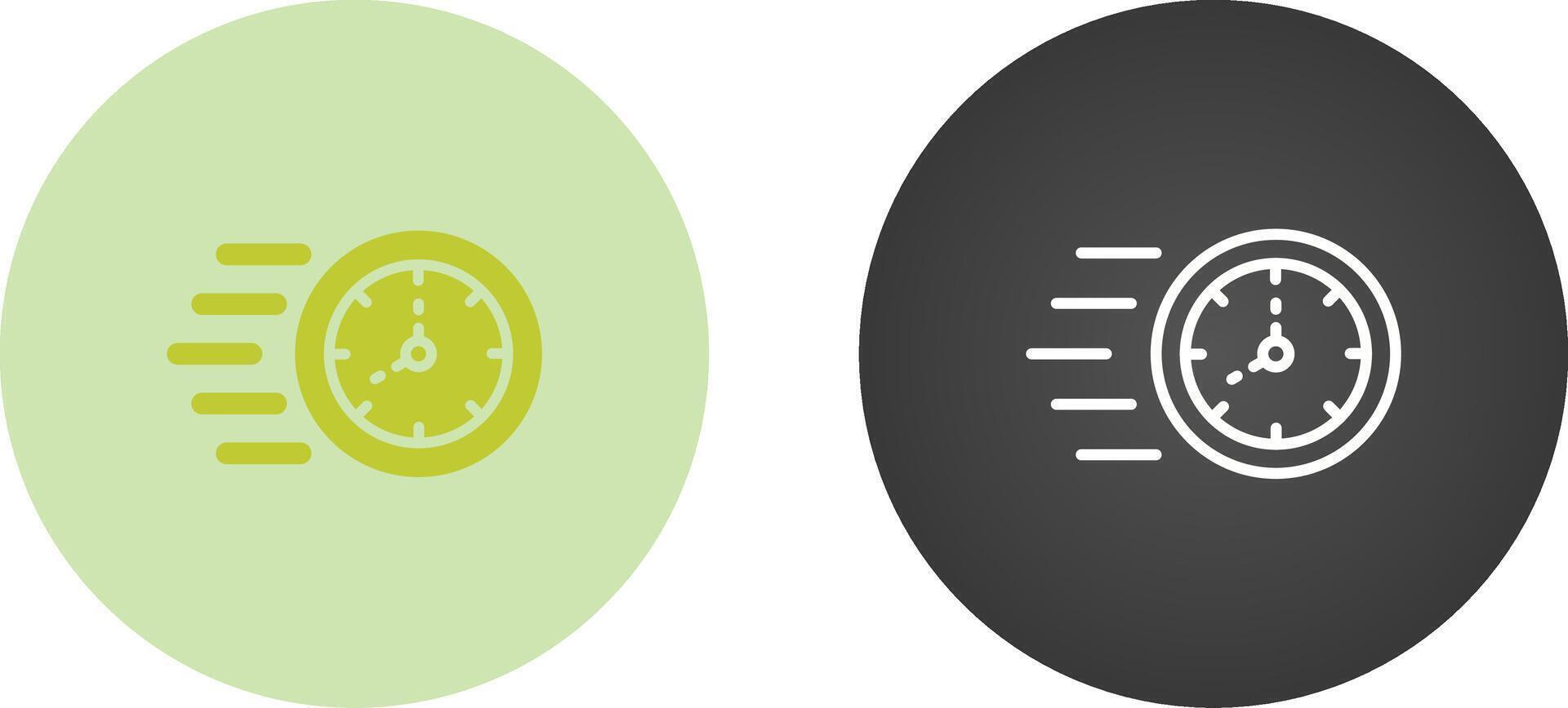 Time Fast Vector Icon