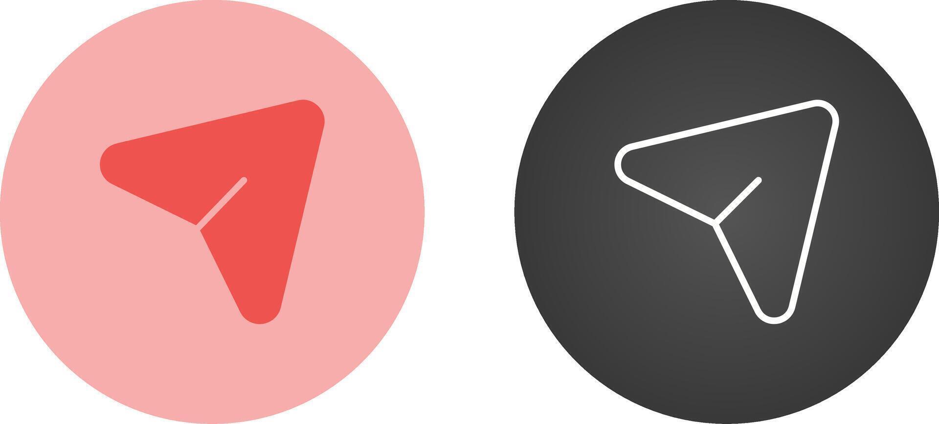 Paper Plane Vector Icon