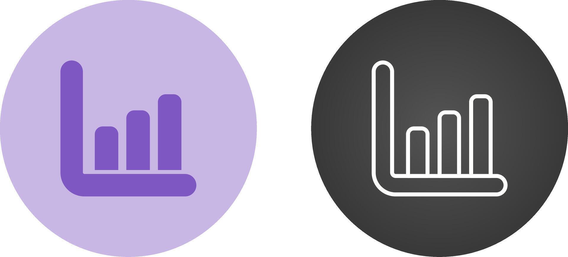 Chart Histogram Vector Icon