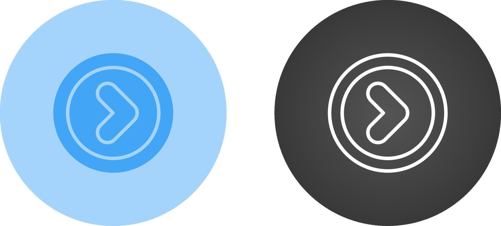Angle Right Vector Icon
