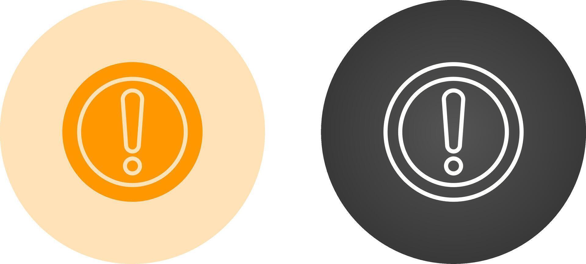 Exclamation Vector Icon