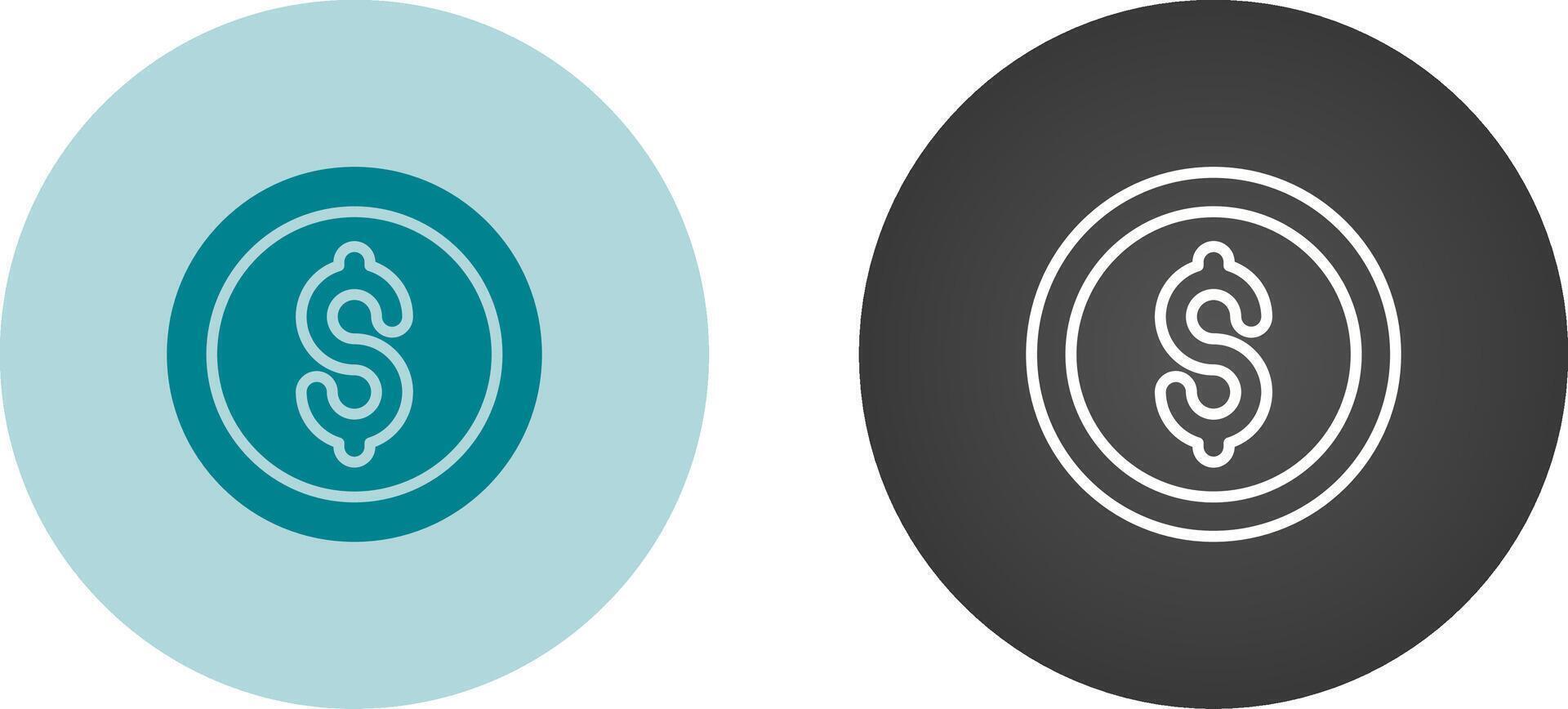 Usd Circle Vector Icon