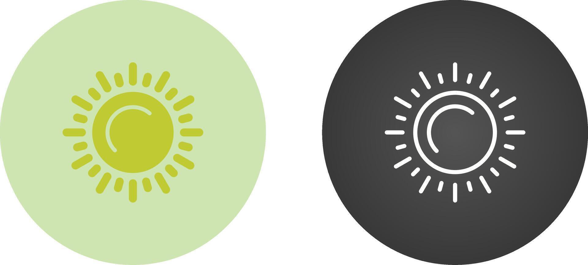 Sun Vector Icon