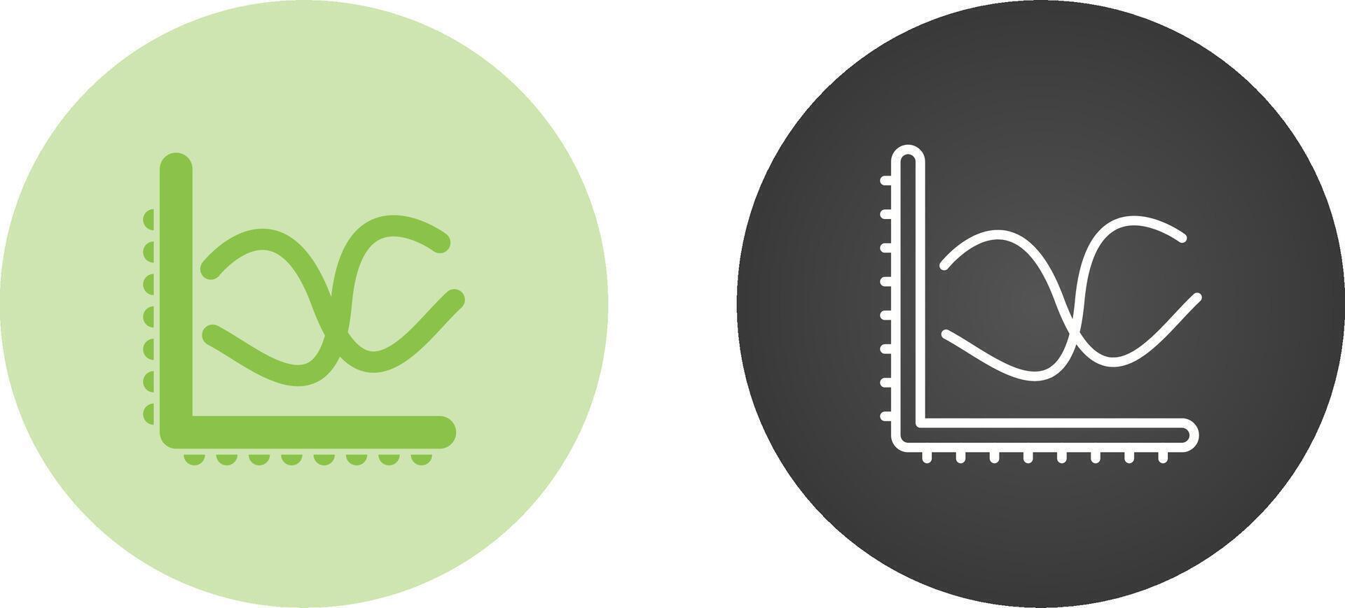 Graph Vector Icon