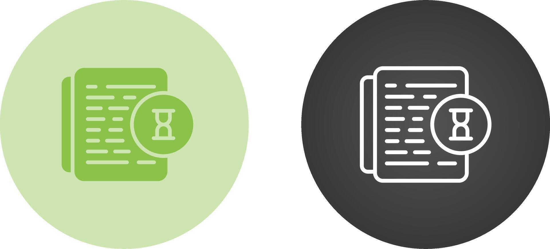 Document Audit Vector Icon
