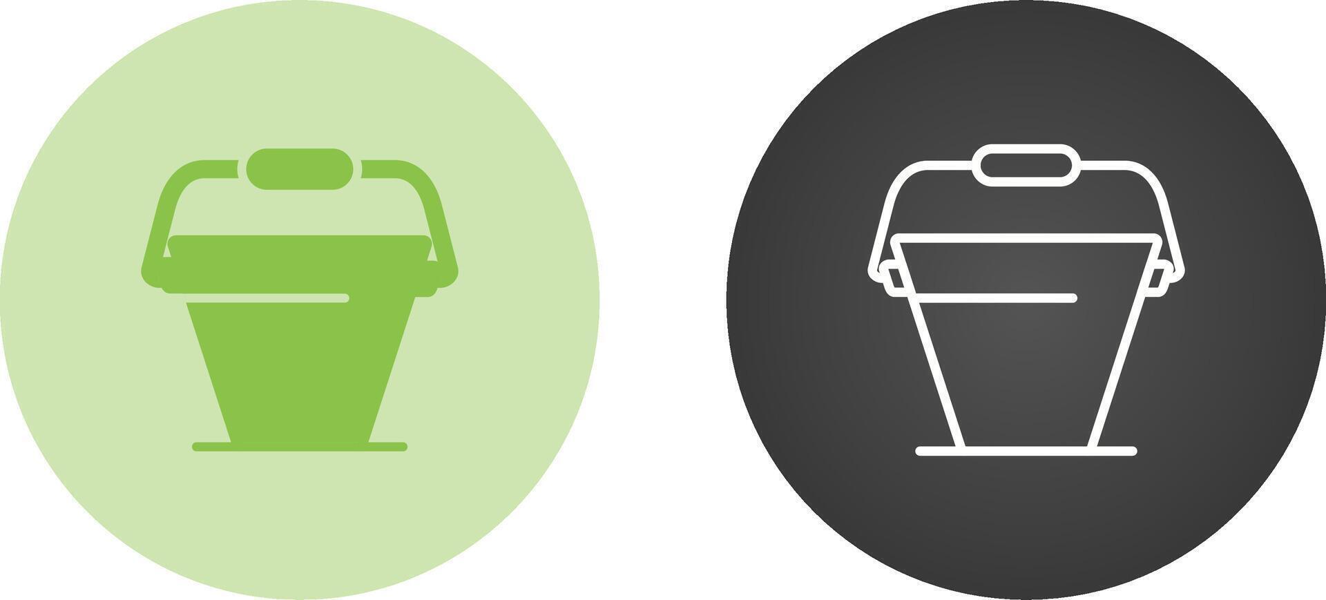 Bucket Vector Icon