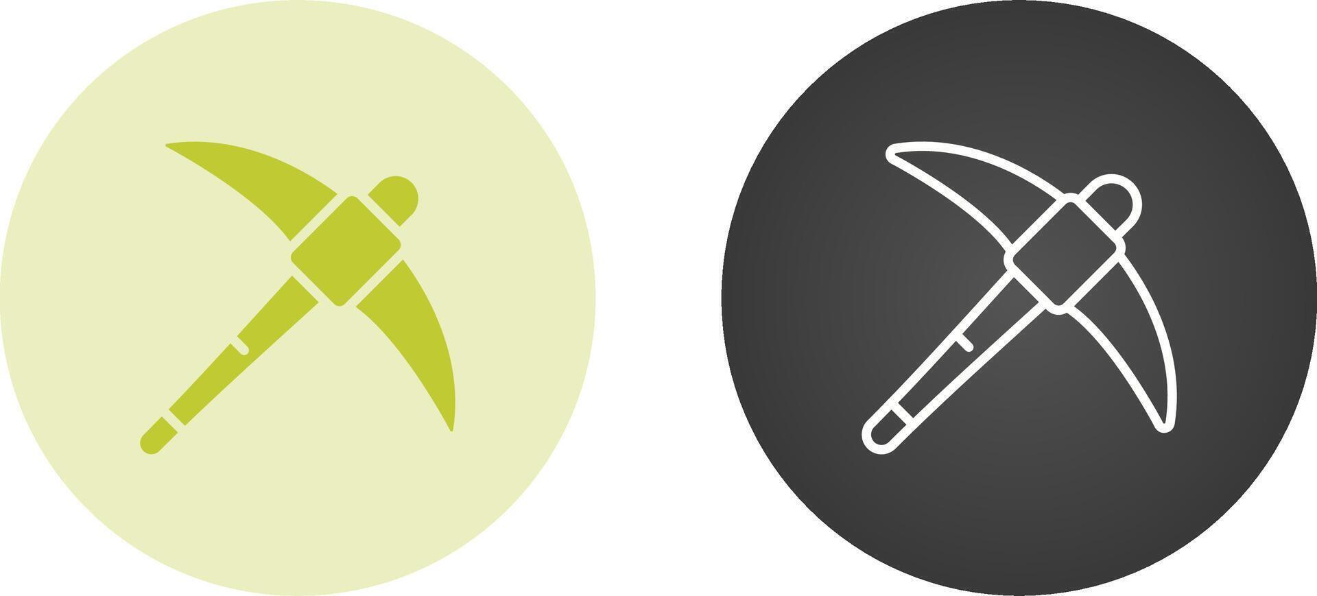 Pickaxe Vector Icon