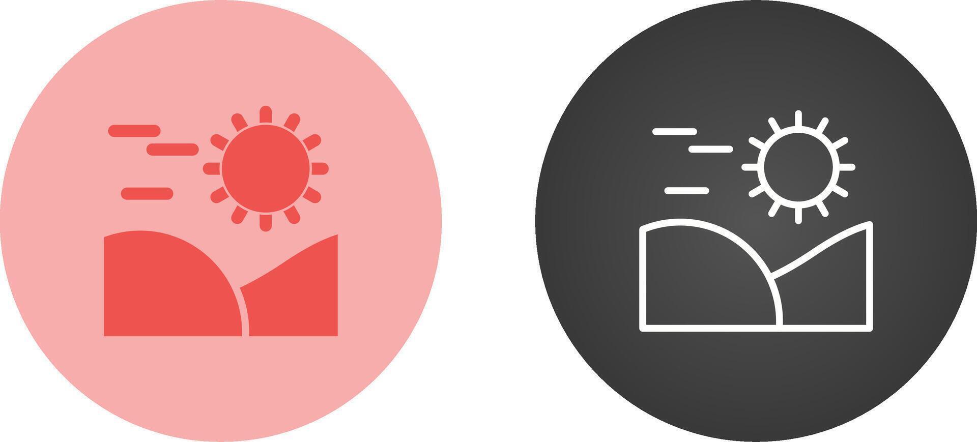 Desert Vector Icon