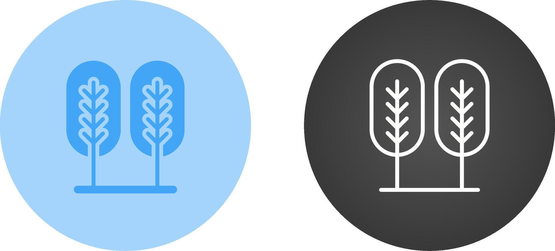 Birch tree Vector Icon