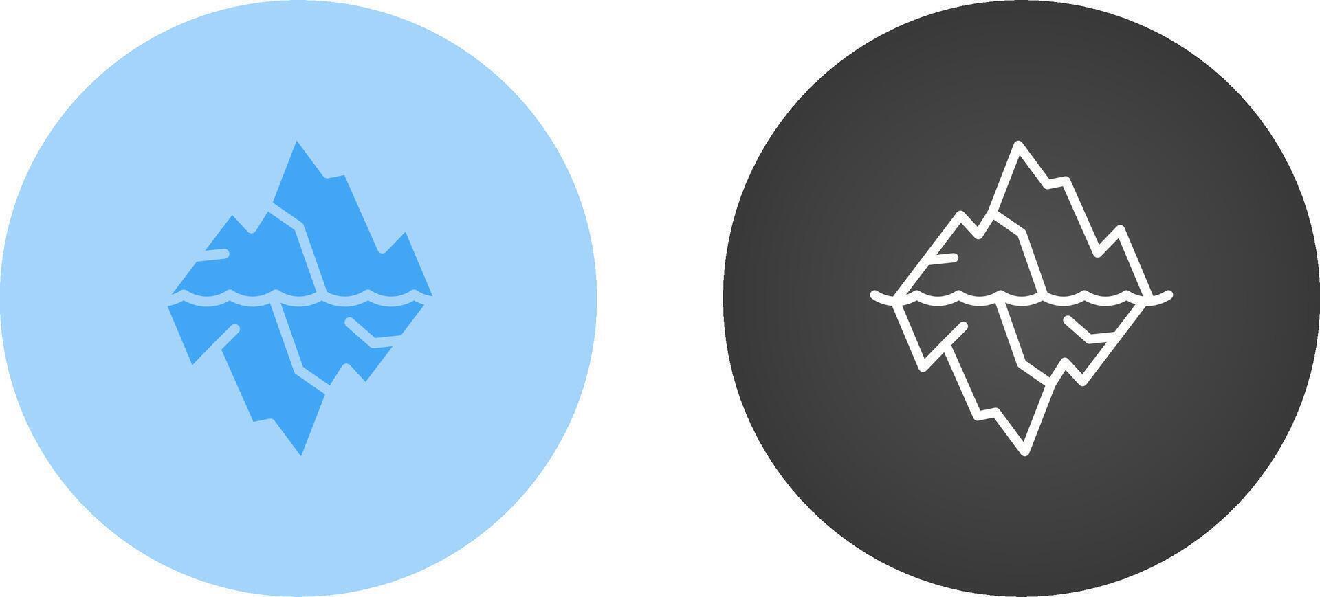 Glacier Vector Icon