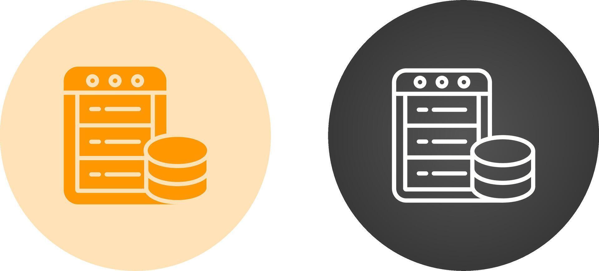 Database Vector Icon