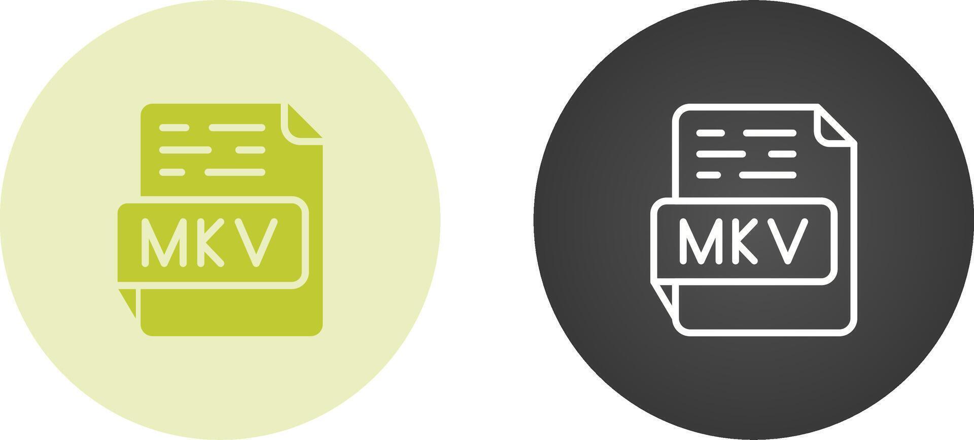 MKV Vector Icon
