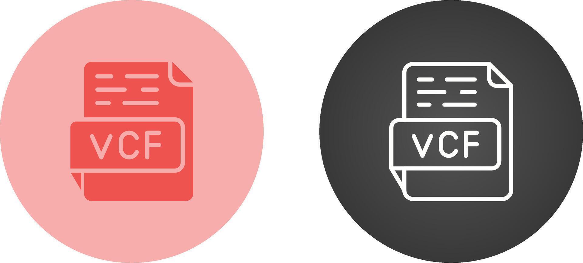 VCF Vector Icon
