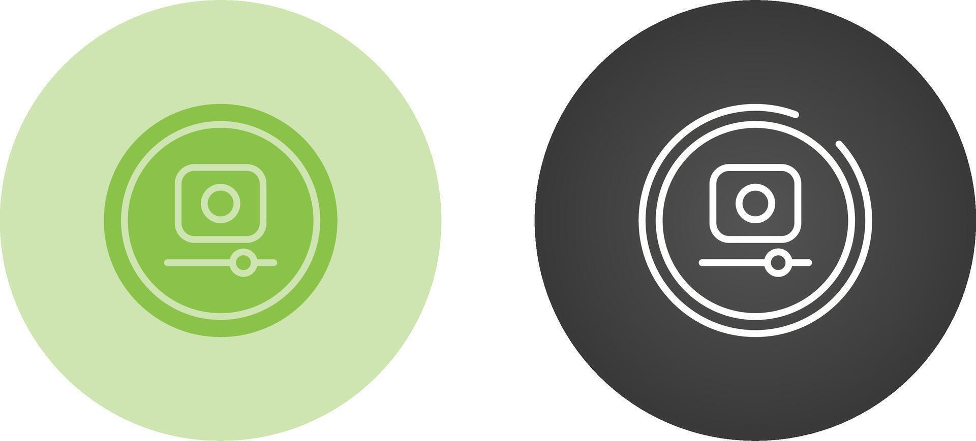 Video Record Button Vector Icon