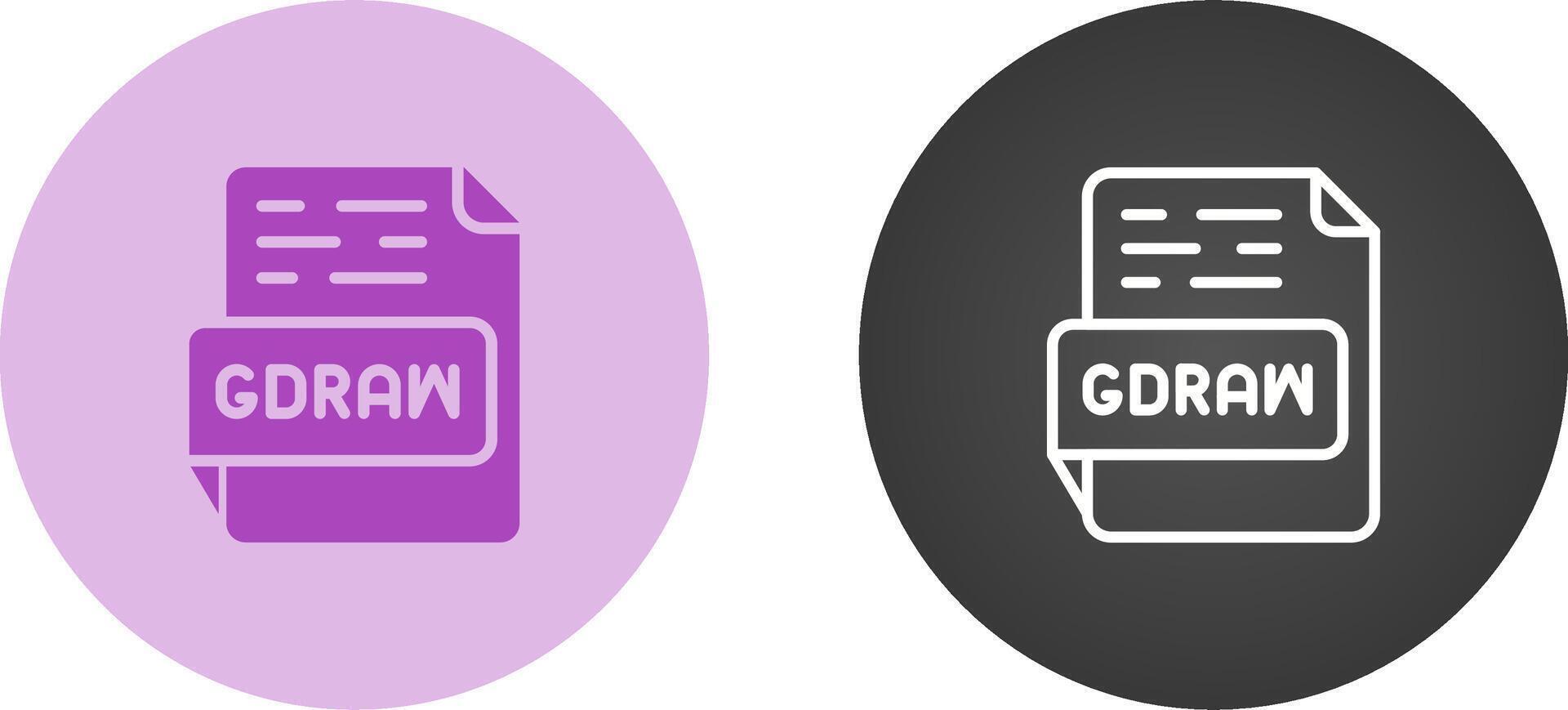 GDRAW Vector Icon