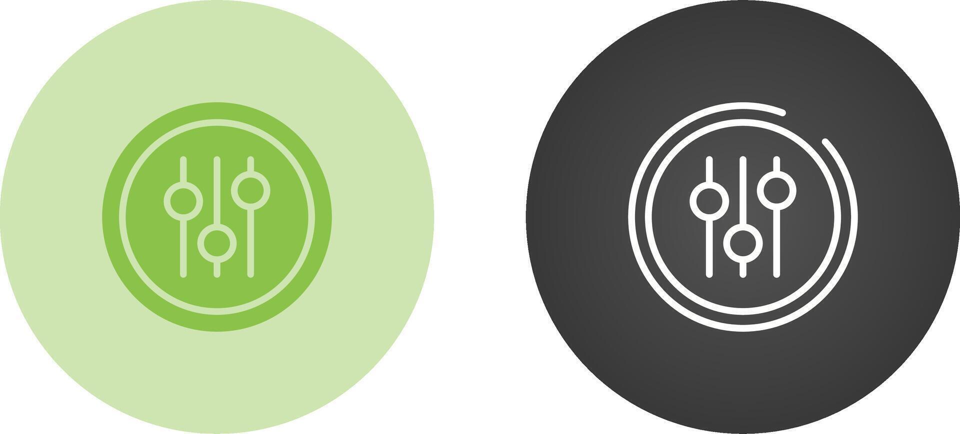 Audio Equalizer Vector Icon