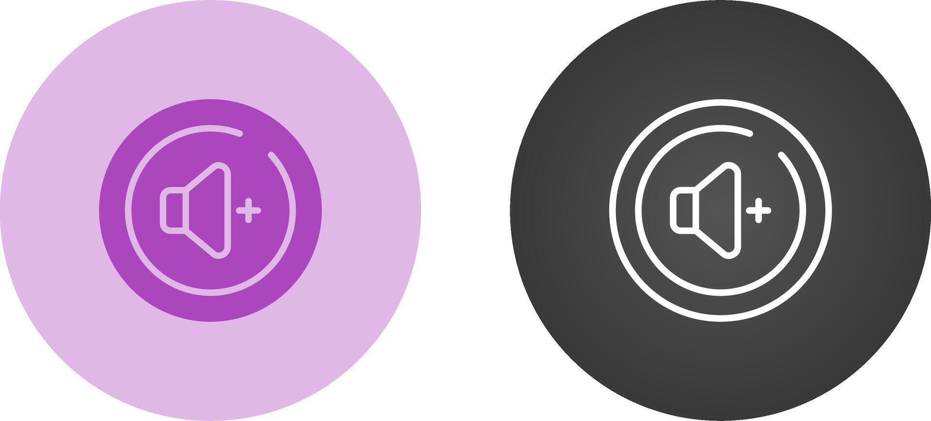 Volume Up Circle Vector Icon