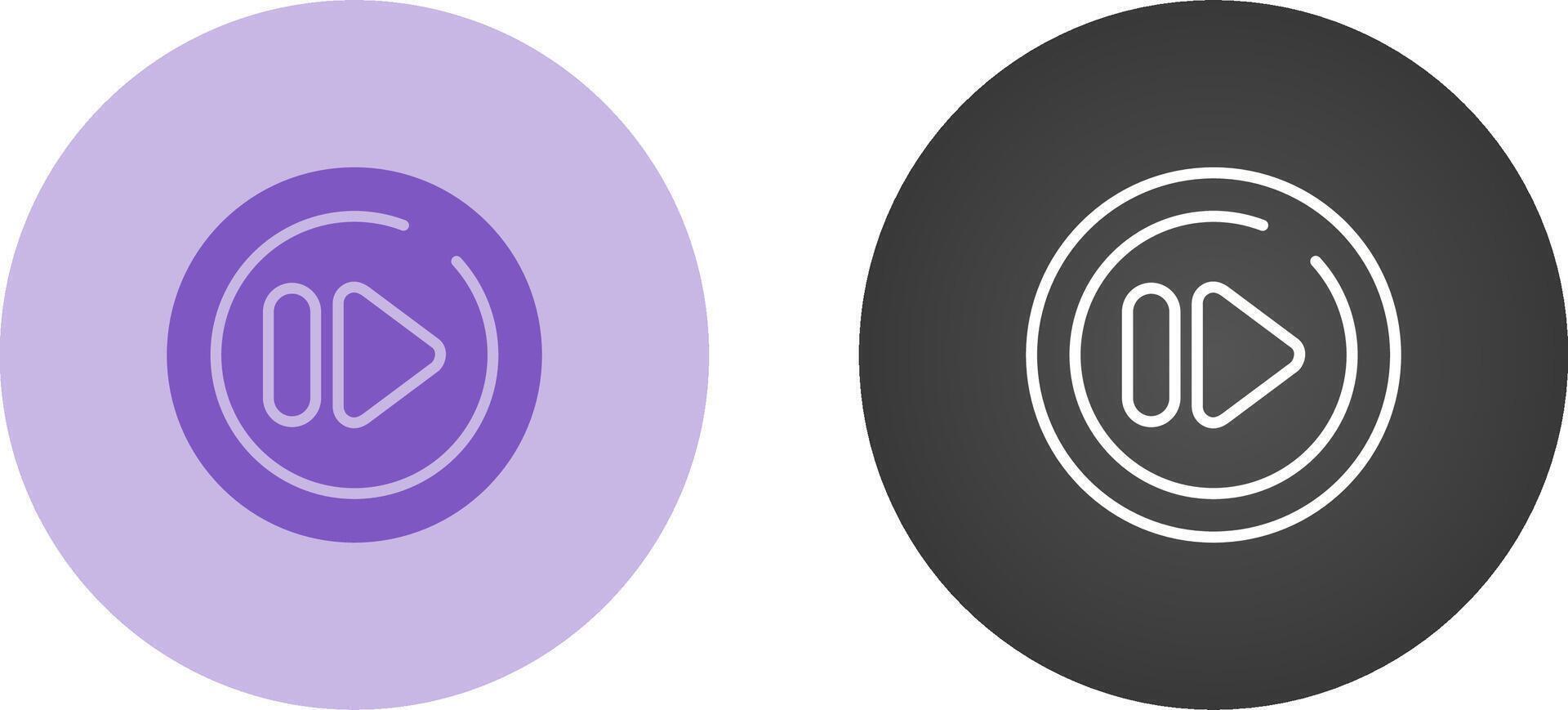 Next Track Circle Vector Icon