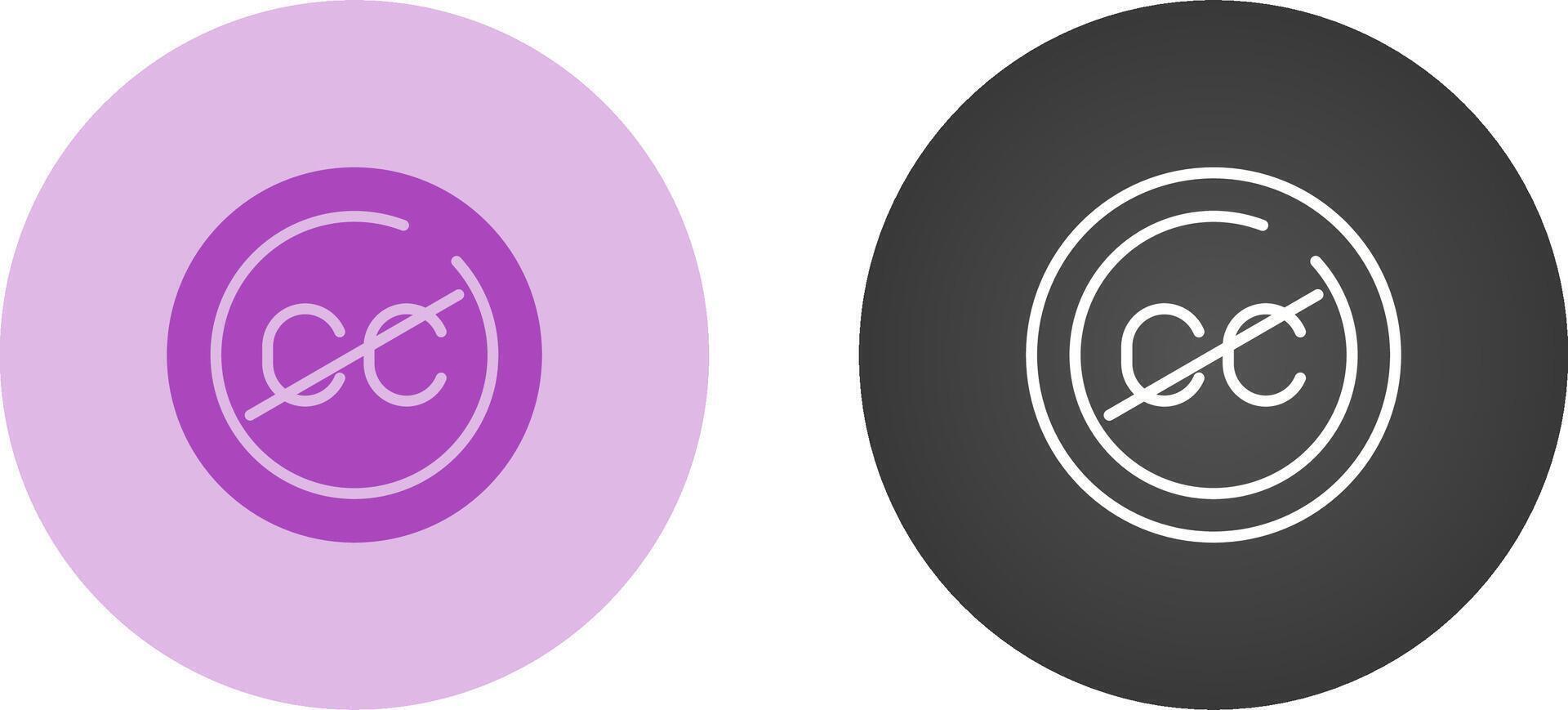 Closed Captions Circle Vector Icon